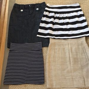 4 Skirt Bundle - all 4 for $35! This is a steal.
